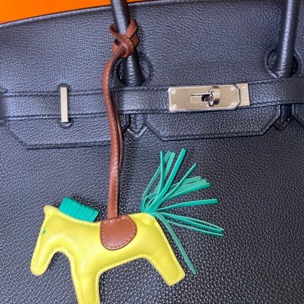 RARE YELLOW HERMÈS
Milo GriGri Rodeo Bag Charm pm - Picture 8 of 16